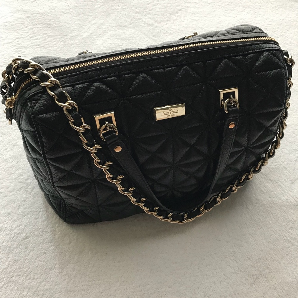 Kate Spade Leather Quilted Handbag